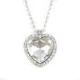 Alloy Fashion Sweetheart necklace  white  Fashion Jewelry NHAS0560whitepicture5