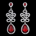 Alloy Fashion Geometric earring  red  Fashion Jewelry NHAS0585redpicture8