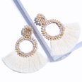 Alloy Bohemia Tassel earring  white  Fashion Jewelry NHAS0602whitepicture21