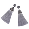 Cloth Bohemia Tassel earring  red  Fashion Jewelry NHAS0621redpicture27