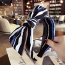 Cloth Simple Bows Hair accessories  Letter blue  Fashion Jewelry NHSM0283Letterbluepicture3
