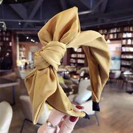 Cloth Korea Bows Hair accessories  yellow  Fashion Jewelry NHSM0296yellowpicture1
