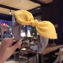 Cloth Simple Bows Hair accessories  yellow  Fashion Jewelry NHSM0359yellowpicture1