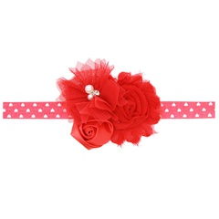 Cloth Fashion Flowers Hair accessories  (red)  Fashion Jewelry NHWO0596-red