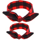 Cloth Fashion Flowers Hair accessories  Red and white  Fashion Jewelry NHWO0636Redandwhitepicture3