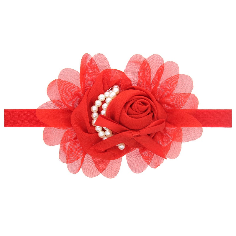 Cloth Fashion Flowers Hair accessories  red  Fashion Jewelry NHWO0645red