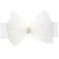Cloth Fashion Bows Hair accessories  (white)  Fashion Jewelry NHWO0652-white