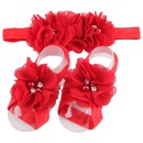 Cloth Fashion Flowers Hair accessories  red  Fashion Jewelry NHWO0656redpicture1