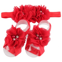 Cloth Fashion Flowers Hair accessories  (red)  Fashion Jewelry NHWO0656-red