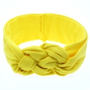 Cloth Fashion Geometric Hair accessories  yellow  Fashion Jewelry NHWO0668yellowpicture1