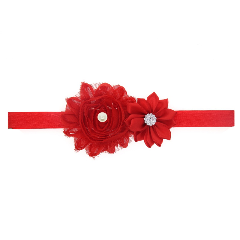 Cloth Fashion Flowers Hair accessories  red  Fashion Jewelry NHWO0685red