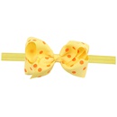 Cloth Fashion Bows Hair accessories  yellow  Fashion Jewelry NHWO0709yellowpicture1
