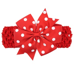 Alloy Fashion Flowers Hair accessories  (Red and white)  Fashion Jewelry NHWO0711-Red-and-white