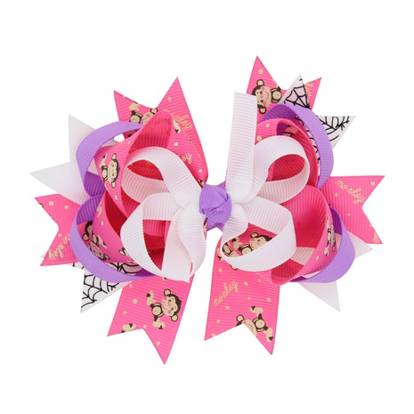 Alloy Fashion Bows Hair accessories  (Deep pink monkey)  Fashion Jewelry NHWO0719-Deep-pink-monkey's discount tags