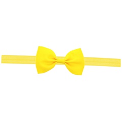 Cloth Fashion Bows Hair accessories  (yellow)  Fashion Jewelry NHWO0726-yellow