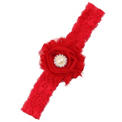 Cloth Fashion Flowers Hair accessories  (red)  Fashion Jewelry NHWO0730-red
