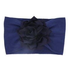 Cloth Fashion Geometric Hair accessories  (Navy blue lotus leaf)  Fashion Jewelry NHWO0743-Navy-blue-lotus-leaf