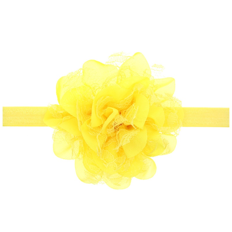 Cloth Fashion Flowers Hair accessories  yellow  Fashion Jewelry NHWO0746yellow
