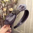 Cloth Korea Bows Hair accessories  gray  Fashion Jewelry NHSM0238graypicture6