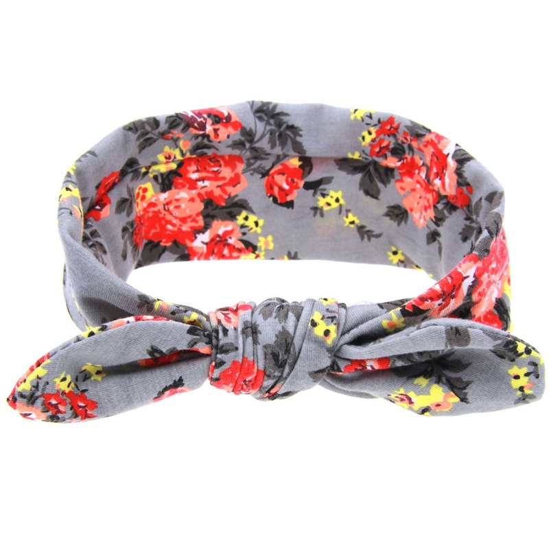 Cloth Fashion Flowers Hair accessories  Knotted gray  Fashion Jewelry NHWO0794Knottedgray