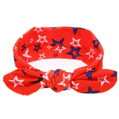 Cloth Fashion Geometric Hair accessories  (Red and blue stars)  Fashion Jewelry NHWO0797-Red-and-blue-stars
