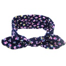 Cloth Fashion Flowers Hair accessories  Navy  Fashion Jewelry NHWO0803Navypicture1