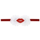 Cloth Fashion Geometric Hair accessories  Red lips  Fashion Jewelry NHWO0805Redlipspicture1
