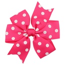Cloth Fashion Bows Hair accessories  Rose red dot  Fashion Jewelry NHWO0809Rosereddotpicture3