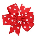 Cloth Fashion Bows Hair accessories  Rose red dot  Fashion Jewelry NHWO0809Rosereddotpicture14