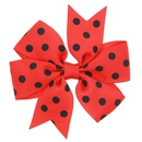Cloth Fashion Bows Hair accessories  Rose red dot  Fashion Jewelry NHWO0809Rosereddotpicture15