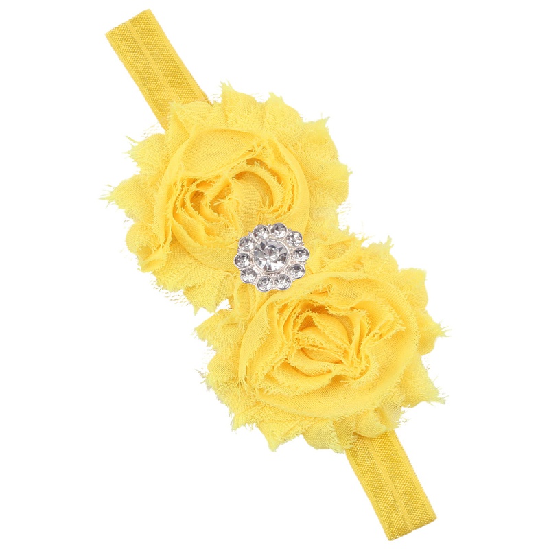 Cloth Fashion Sweetheart Hair accessories  yellow  Fashion Jewelry NHWO0874yellow