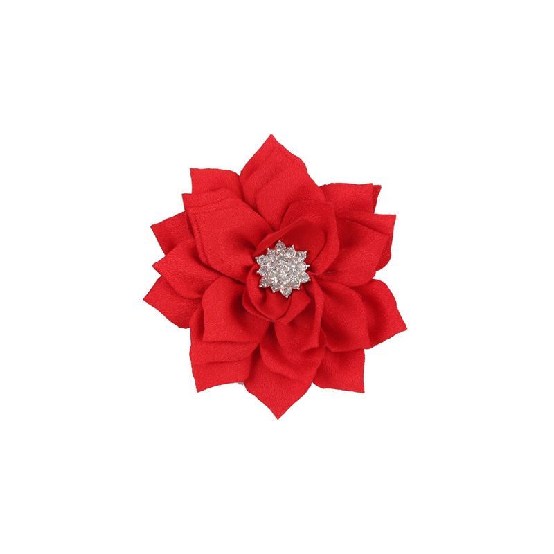Cloth Fashion Flowers Hair accessories  red  Fashion Jewelry NHWO0875red
