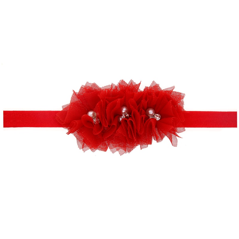 Cloth Fashion Flowers Hair accessories  red  Fashion Jewelry NHWO0884red