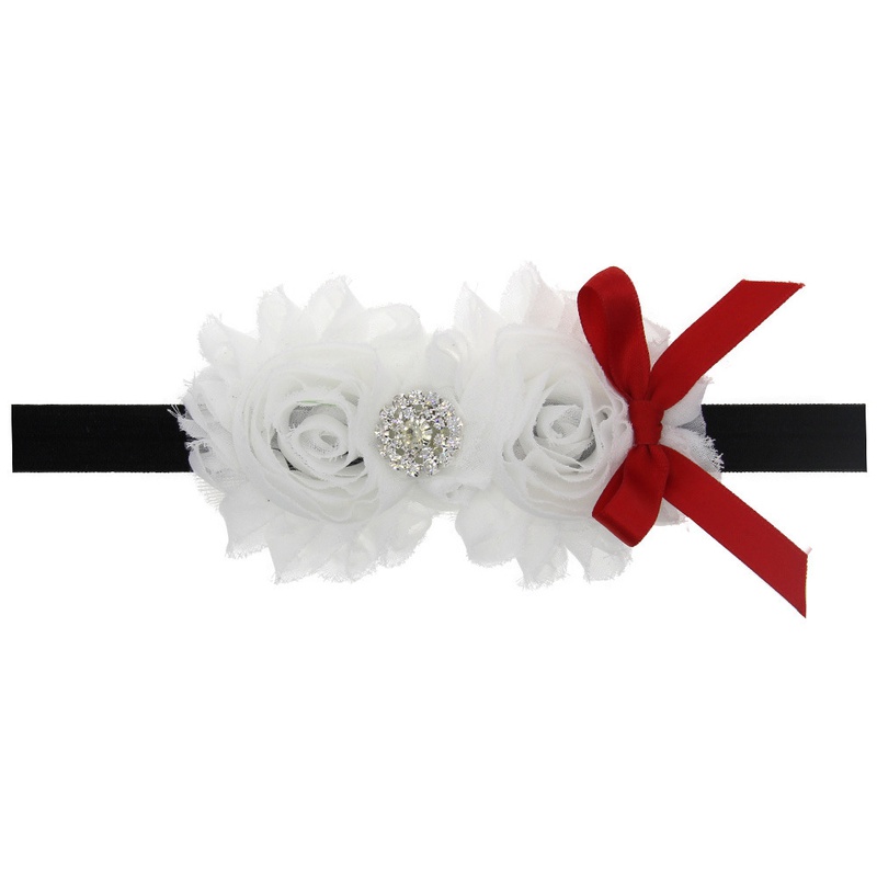 Cloth Fashion Flowers Hair accessories  white  Fashion Jewelry NHWO0892white