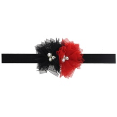 Cloth Fashion Flowers Hair accessories  (red)  Fashion Jewelry NHWO0891-red