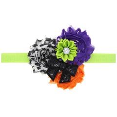 Cloth Simple Flowers Hair accessories  (green)  Fashion Jewelry NHWO0909-green