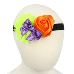 Cloth Fashion Flowers Hair accessories  (Orange)  Fashion Jewelry NHWO0913-Orange