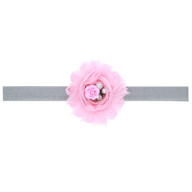 Cloth Fashion Flowers Hair accessories  Pink  Fashion Jewelry NHWO0944Pink