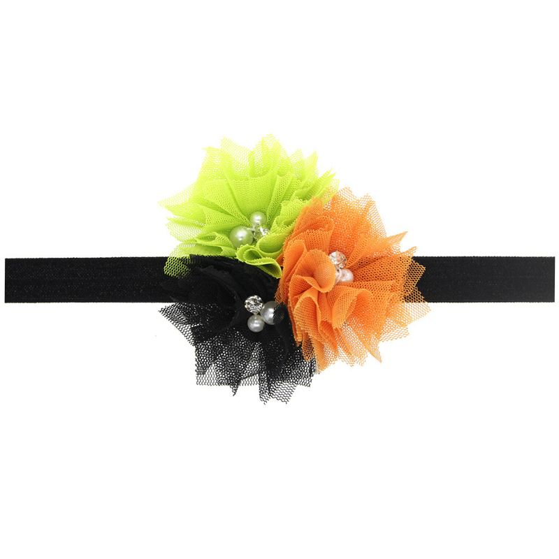 Cloth Fashion Flowers Hair accessories  Orange  Fashion Jewelry NHWO0948Orange