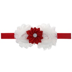 Cloth Fashion Flowers Hair accessories  (white)  Fashion Jewelry NHWO0952-white