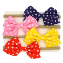Cloth Fashion Bows Hair accessories  4color mixing  Fashion Jewelry NHWO09754colormixingpicture1