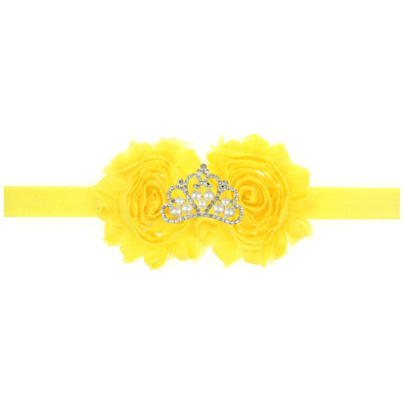 Cloth Fashion Geometric Hair accessories  yellow  Fashion Jewelry NHWO1001yellow