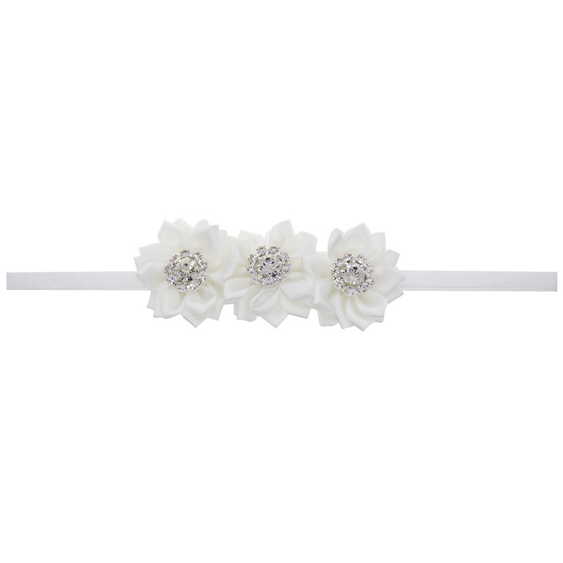 Cloth Fashion Flowers Hair accessories  white  Fashion Jewelry NHWO1016white