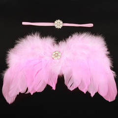 Alloy Fashion  Hair accessories  (Pink-pink  white)  Fashion Jewelry NHWO1066-Pink-pink-white