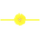 Cloth Fashion Flowers Hair accessories  yellow  Fashion Jewelry NHWO1082yellowpicture10