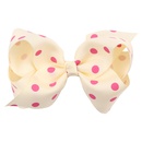 Cloth Fashion Bows Hair accessories  Rose red dot green  Fashion Jewelry NHWO1120Rosereddotgreenpicture2