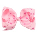 Cloth Fashion Bows Hair accessories  Rose red dot green  Fashion Jewelry NHWO1120Rosereddotgreenpicture3
