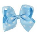 Cloth Fashion Bows Hair accessories  Rose red dot green  Fashion Jewelry NHWO1120Rosereddotgreenpicture15