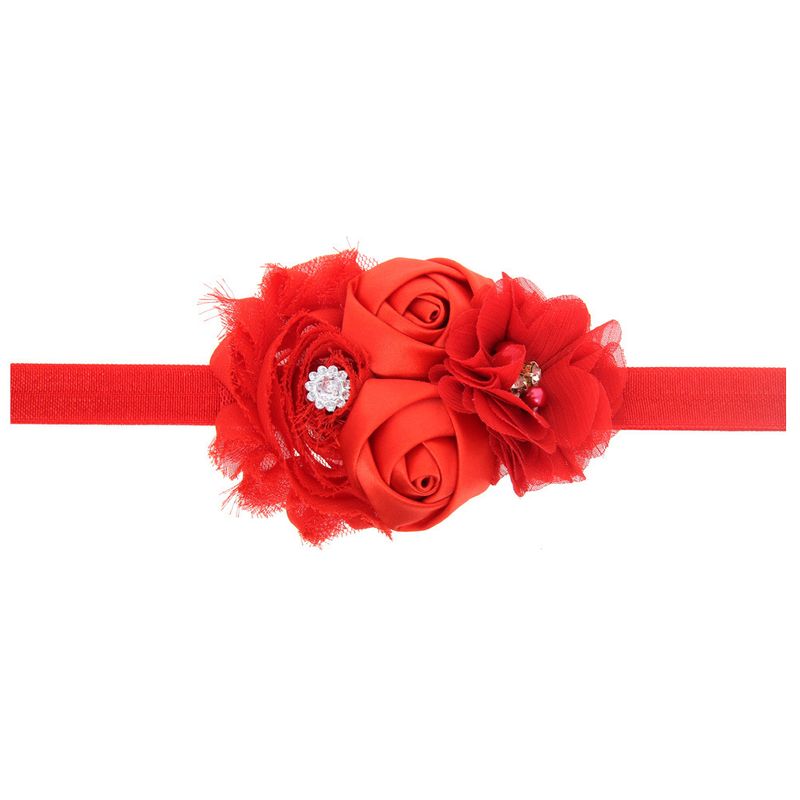 Cloth Fashion Flowers Hair accessories  red  Fashion Jewelry NHWO1130red