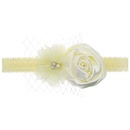 Cloth Fashion Flowers Hair accessories  white  Fashion Jewelry NHWO1149whitepicture2